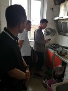 開展天然氣入戶管道安檢、安全教育活動